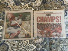 Philadelphia Inquirer Daily News Newspaper 10/30/2008 Phillies World Series Win