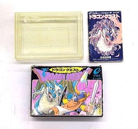 Dragon Quest 1 I Nintendo Famicom FC NES Enix Japan Game Tested