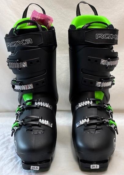 SALOMON Scarpone da sci da neve Roxa uomo R Fit 100 nero verde taglia 29 5 US 11 5 NUOVO