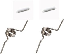 Durable 4 Pcs French Door Spring Replacement for GE Refrigerators - Easy Install