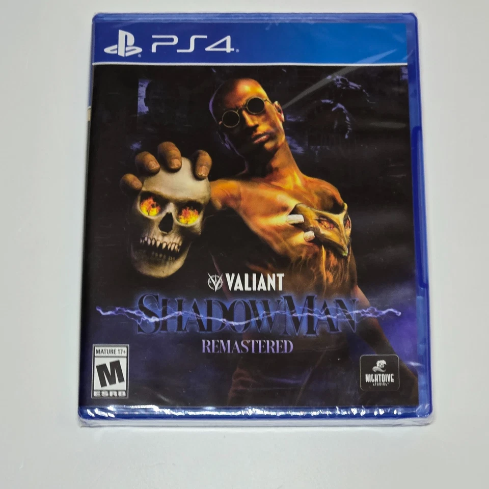 Shadow Man ShadowMan Remastered PS4 Limited Run