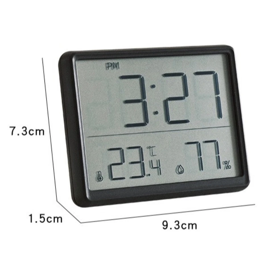 Magnetic Digital Alarm Clock Large LCD Screen Kitchen Clock Home Use - Image 2 of 4