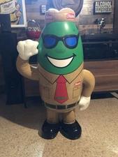 Heinz Pvt. Pickle Large Inflatable 38” Tall Vintage Rare Very Good Condition