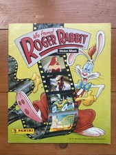Who Framed Roger Rabbit Panini Sticker Album. 100% Complete 1988
