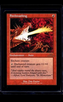 MTG Magic The Gathering 30th Anniversary Edition Retro Frame #146 Firebreathing