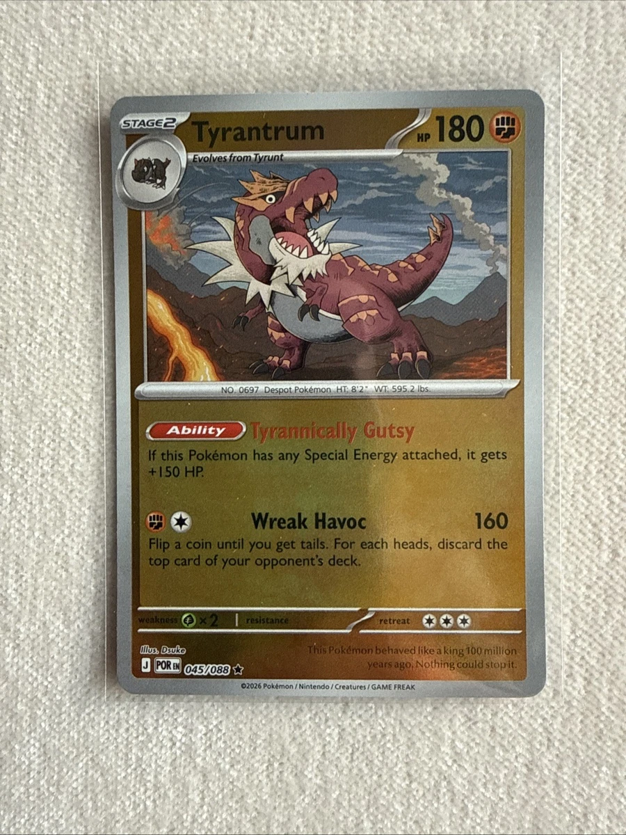 Tyrantrum Pokémon TCG Cards for sale