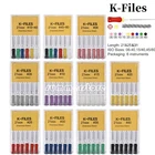 Dental Endo Root Canal Files Hand Use K-Files Stainless Steel 21mm/25mm/31mm
