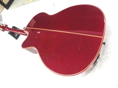 Acoustic Electric Guitar S. Yairi YATK-1400EC/RDG Red Glitter
