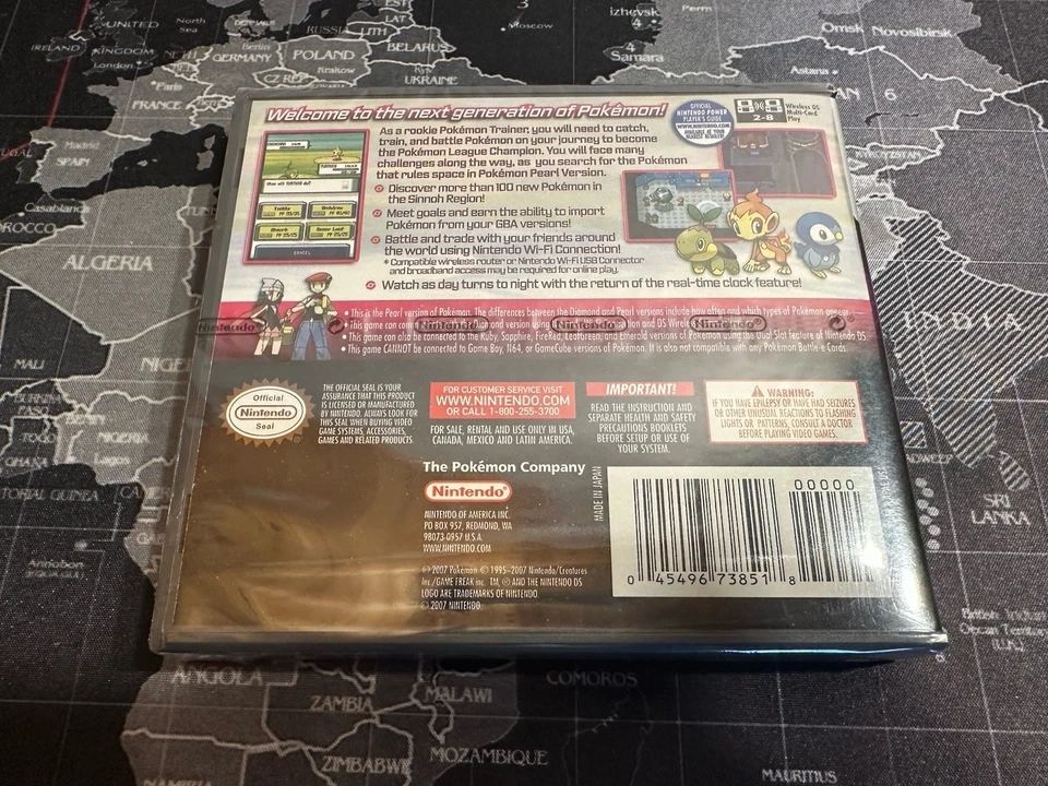 Nintendo DS | Pokémon Pearl | NEU | SEALED | Sammlerzustand - Bild 2 von 4