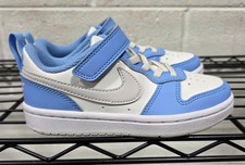 Little Kid's Nike Court Borough Low Recraft Summit White Cobalt Pulse Grey