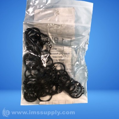 McMaster-Carr 98541A123 Bag of 50 External Retaining Rings FNOB