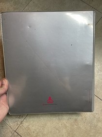 Vintage ATARI 2600 1983 EMPLOYEE   Computer & Game System Sales Strategy BINDER