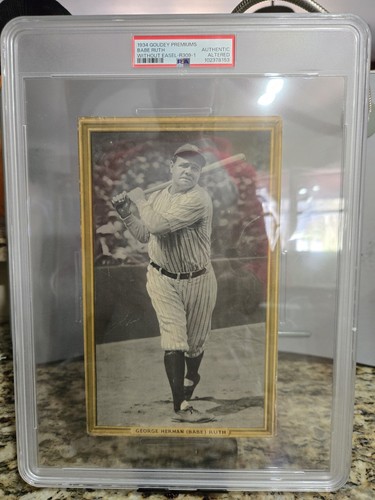 1934 Goudey Premium Babe Ruth R309-1 PSA A...Great Eye Appeal...