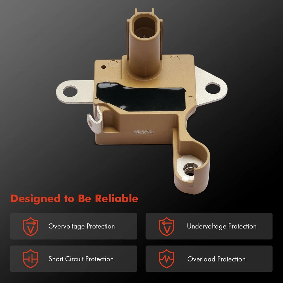 Regulador de alternador para Honda Civic CR-V Pilot Accord Odyssey Acura MDX 14,4 V Foto 4 de 4