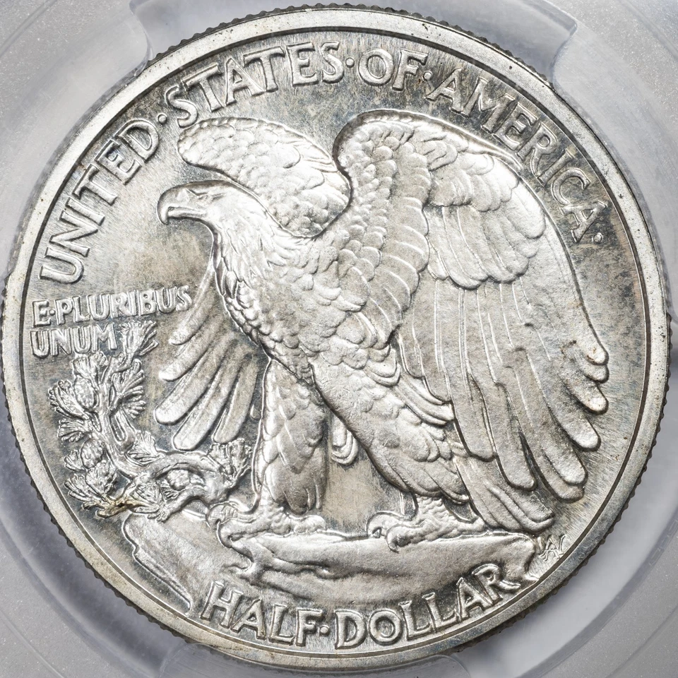 1942 PCGS PR66 Walking Liberty Silver Half Dollar Philadelphia Mint Gem Proof - Image 4 of 4