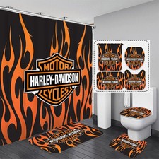 Perfect Gift, Harley Davidson new Style Shower Curtain or Bathroom Sets.