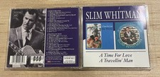 Slim Whitman A Time for Love / A Travellin' Man CD Made in Great Britain