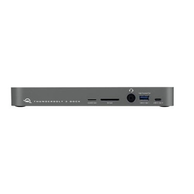 OWC TB3DK14PSG dock/port replicator Wired  Thunderbolt 3 Grey - No Firewire ~E~