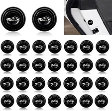 Pack-30 Car Door Shock Absorber, 1.1" x 0.4" Thickened Silicone Sport 30 PCS
