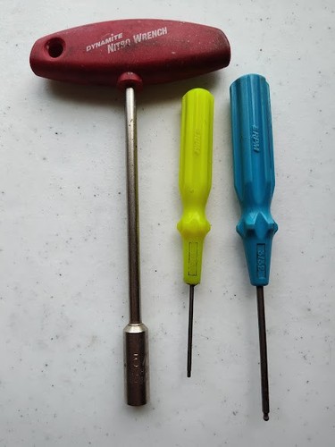 RPM Hex Drivers & Dynamite Nitro Wrench RC Tools