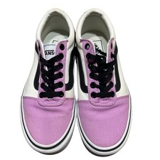 Vans Ward Low Top Sneakers Womens 6,5 Canvas Skate Shoes VN0A36EMV8