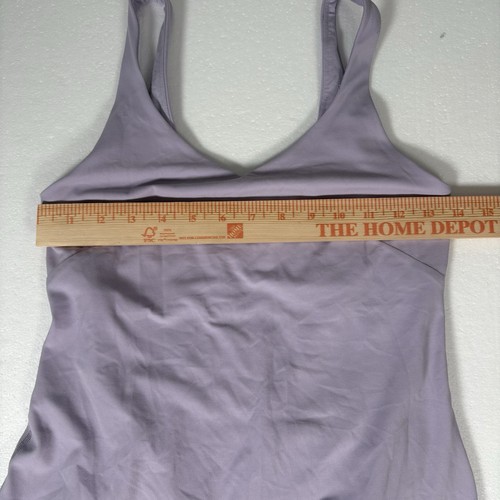 Lululemon Align Dress Lilac With Attached Shorts Size 6 - Picture 3 of 11