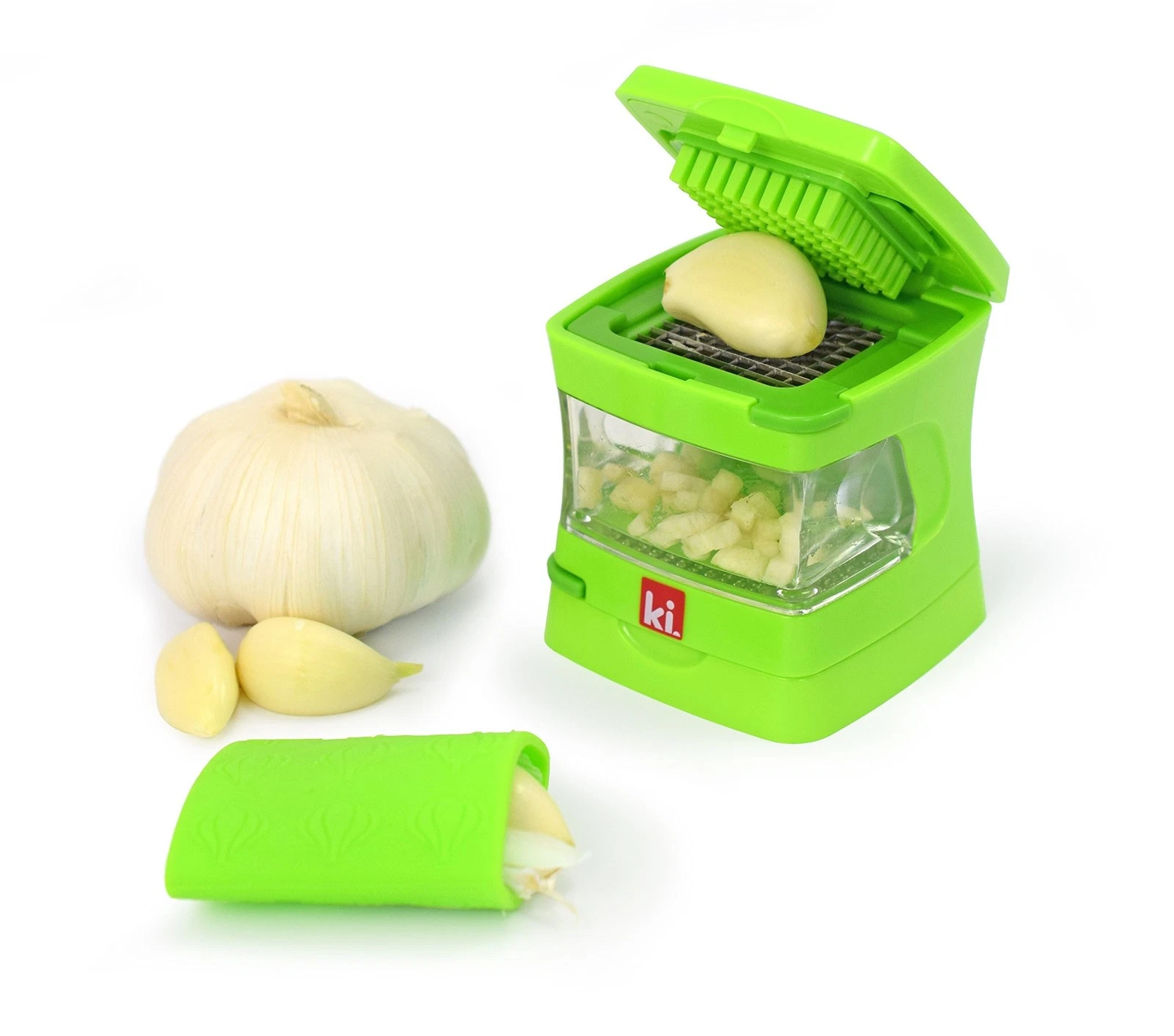 Garlic-A-Peel Garlic Press, Crusher, Cutter, Mincer, and Storage Container - ...
Opens in a new wind
