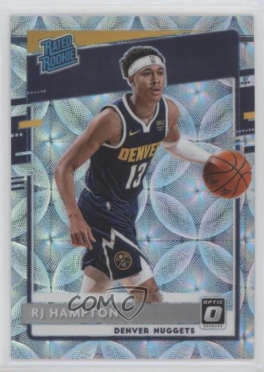2020 Panini Donruss Optic Rated Rookie Premium Box Set Prizm /249 RJ Hampton s3g