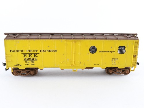 VAGÓN FRIGORÍFICO VINTAGE Walthers HO Pacific Fruit Express PFE 30524 40' | Zustand: Used