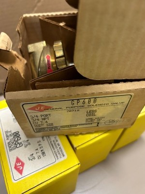 Parker GP600 Coil-Less General Purpose Solenoid Valve 3/4'' NPT