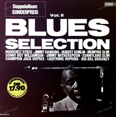 Various - Blues Selection Vol II 2LP 1976 (VG+/VG+) '
