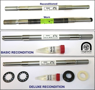 Studer A80 A807 Capstan shaft Reconditioning Service