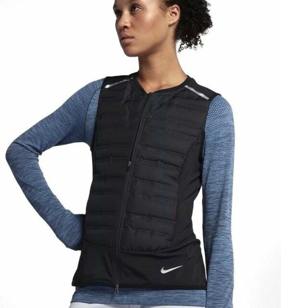 black nike vest womens