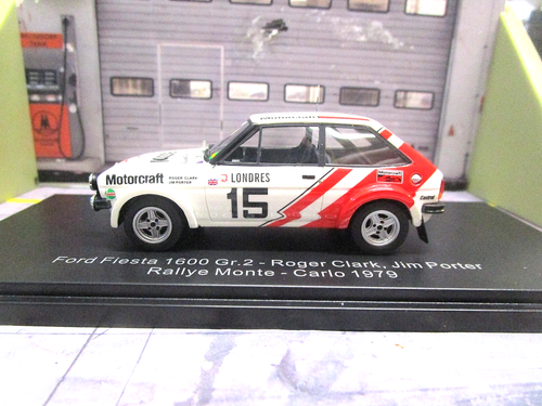 FORD Fiesta RS 1600 Gr.2 Rally Montecarlo 1979 #15 Clark motoc NEO Resine 1:43 - Foto 2 di 7