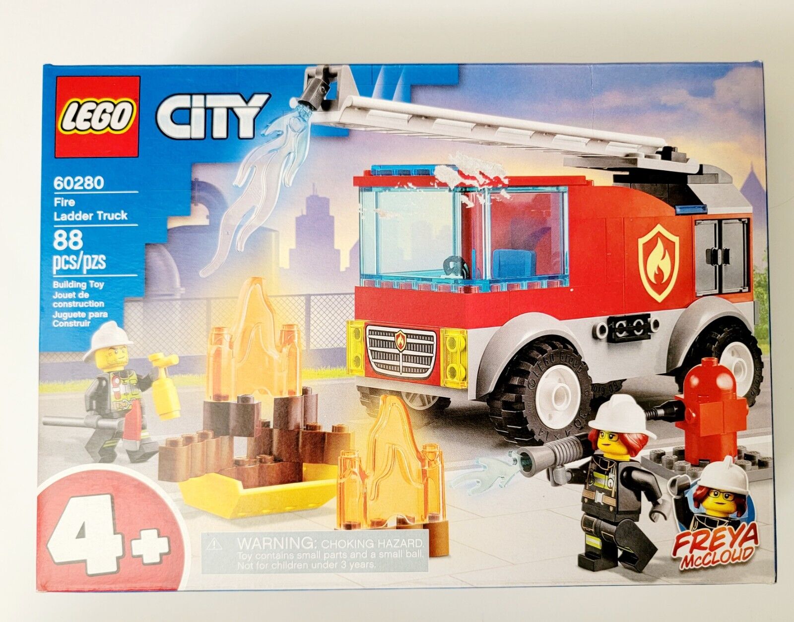 LEGO CITY: Fire Ladder Truck (60280)- See Pics