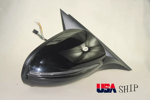 Passenger Side Mirror Blind Spot For Mercedes Benz GLC X253 GLC250 GLC350e BLACK