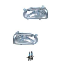 Halogen Scheinwerfer Set H4 FüR Vw Golf Iii Variant Cabriolet Inklusive Lampen