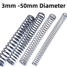 3mm -50mm Diameter Compression Spring & 305mm Length Pressure Small Various Size