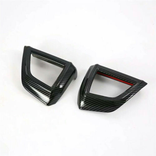 Cubierta de ventilación de salida de aire frontal de fibra de carbono para Subaru Forester 2019-2024 - Imagen 5 de 8