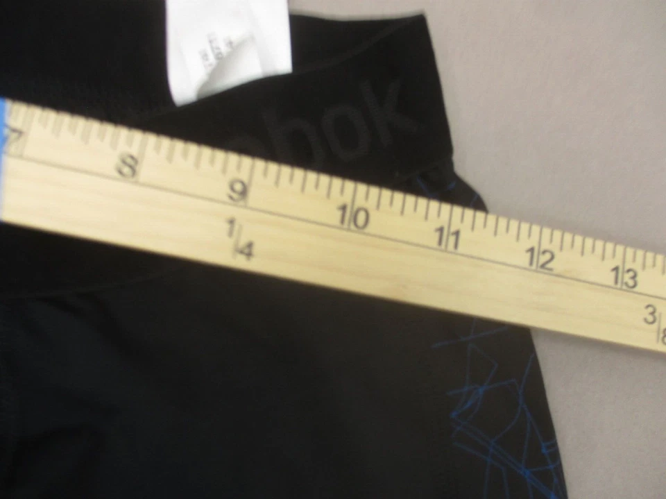 Pantalones deportivos REEBOK talla XL (18-20) para niñas NEGROS cintura elástica cremallera bolsillo 161 Foto 3 de 4