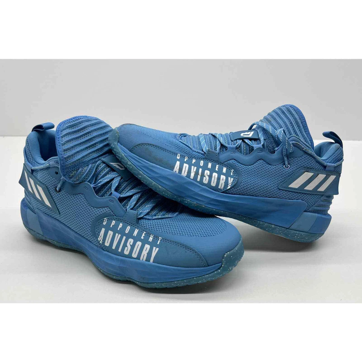 dame 7 extply shoes blue