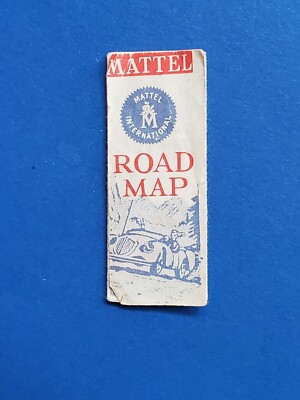 Vintage Barbie Ken Doll ROAD MAP ''Open Road'' & ''Rally Day'' 1960's