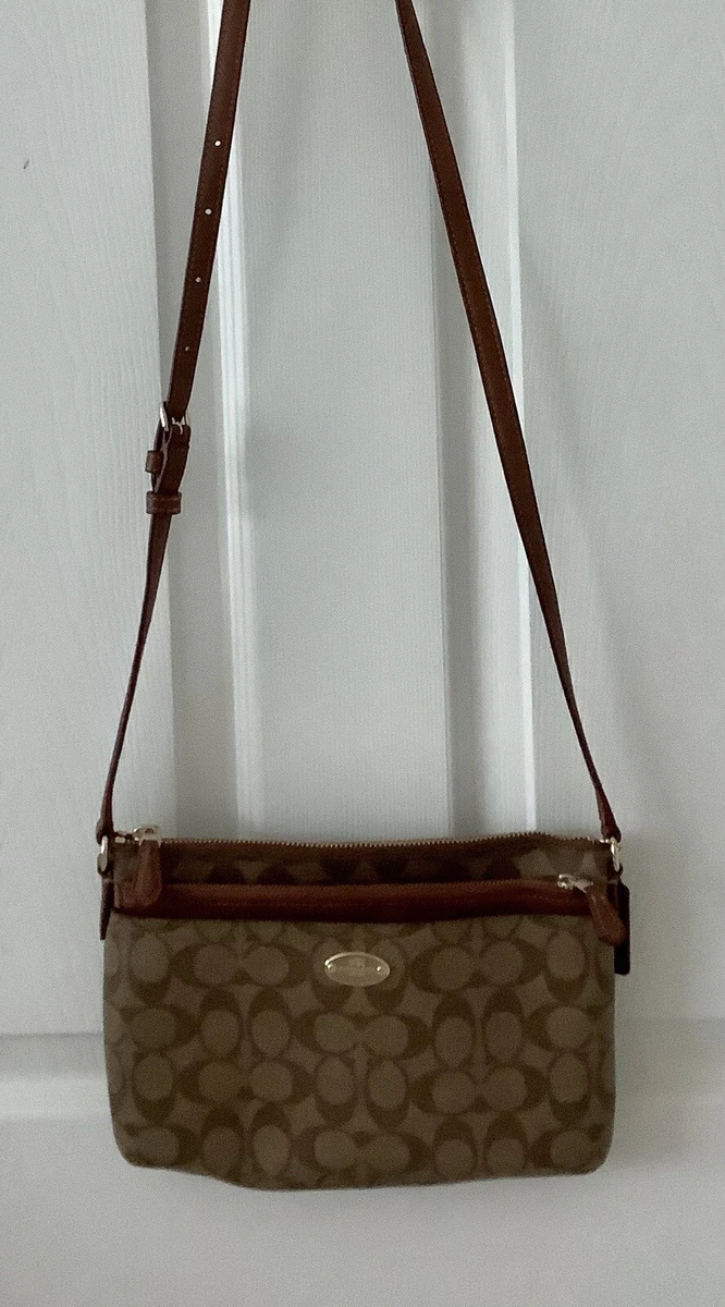 Coach east west crossbody with pop up pouch sale