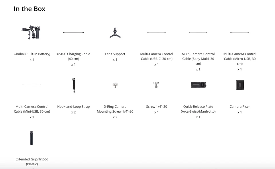 DJI Ronin SC 2 RSC 2 Gimbal Stabilizer-Certified Refurbished - Image 3 of 4
