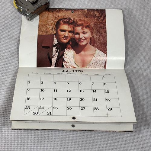 Vintage Elvis Farbkalender 1978 - Bild 10 von 20