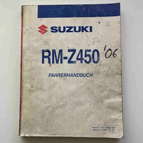 MANUAL, OWNERS (GERMAN) | MODEL K6 E28