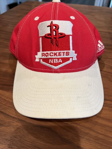 Adidas Houston Rockets NBA New Era Red White Hat Cap Adult SnapBack