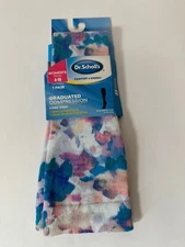 Dr. Scholl's Graduated Compression Knee High Socks Women 1 pack Yoga Pilates NEW