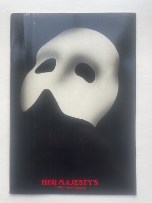 Phantom des Operntheaters Programm 1998 Her Majesty's Stoll Moss Theatre