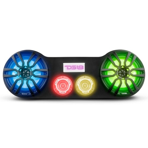 DS18 EN2828 Universal Kick Panel Pod Enclosure Speakers and Tweeters